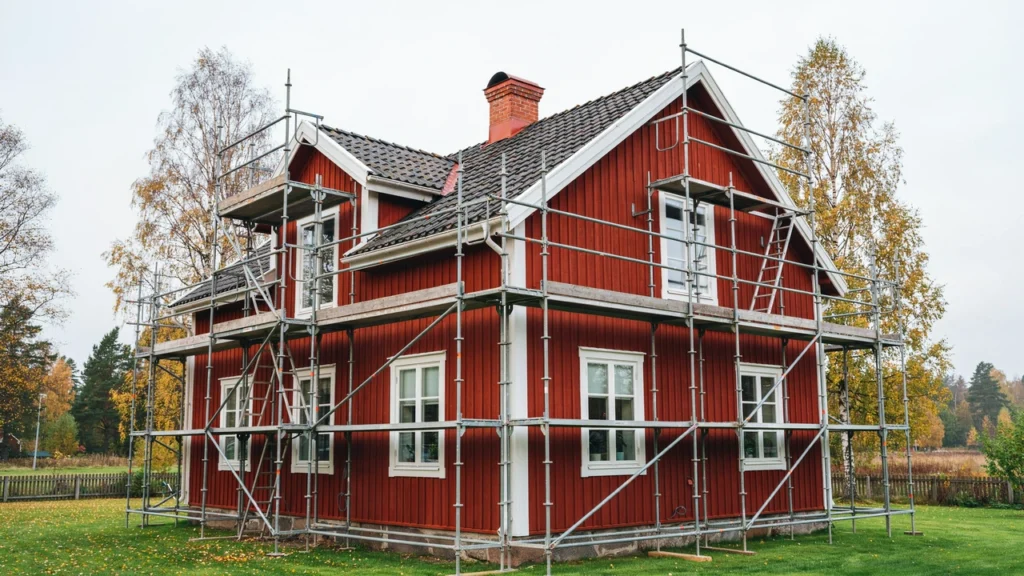 Hyra byggställning